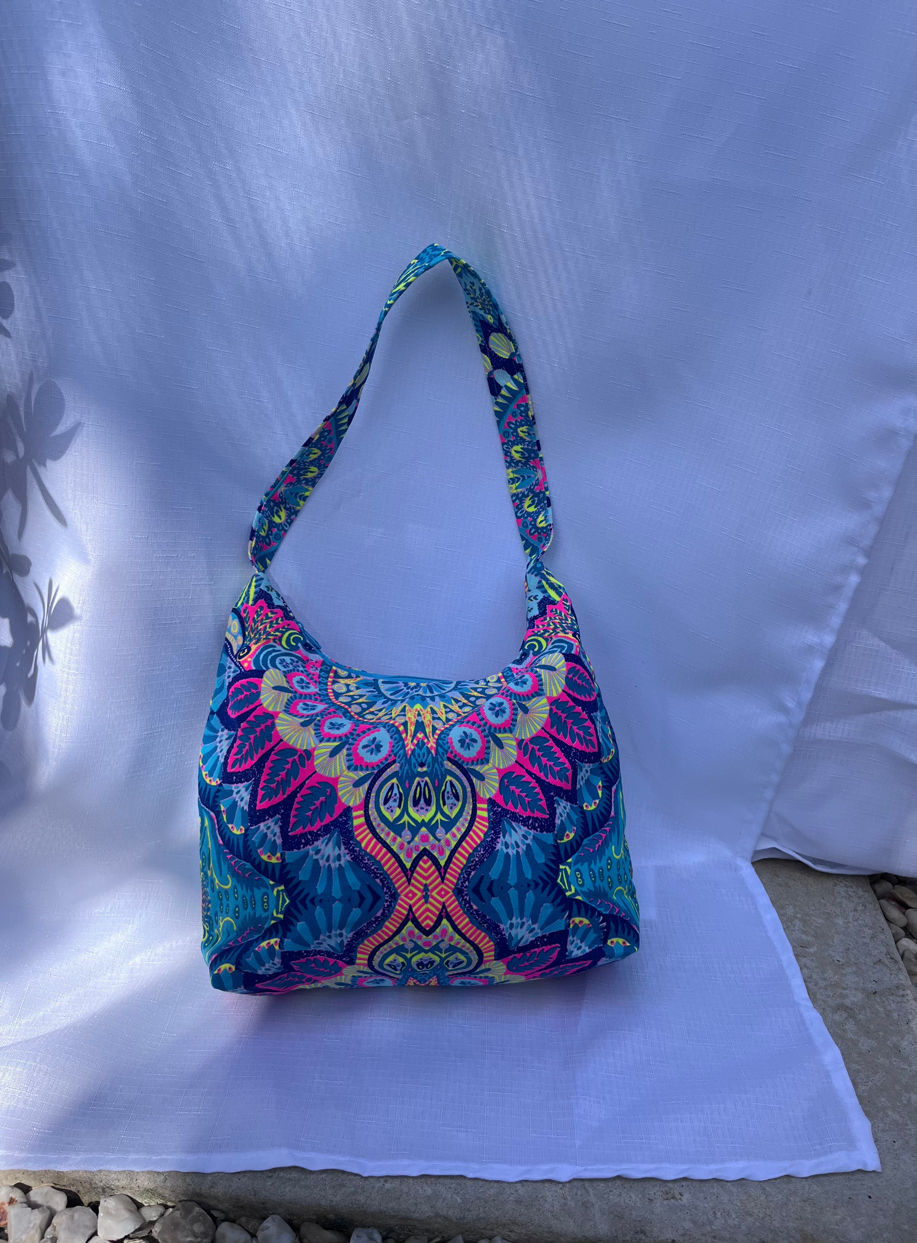 Waterproof Screen Print Shoulder Bag