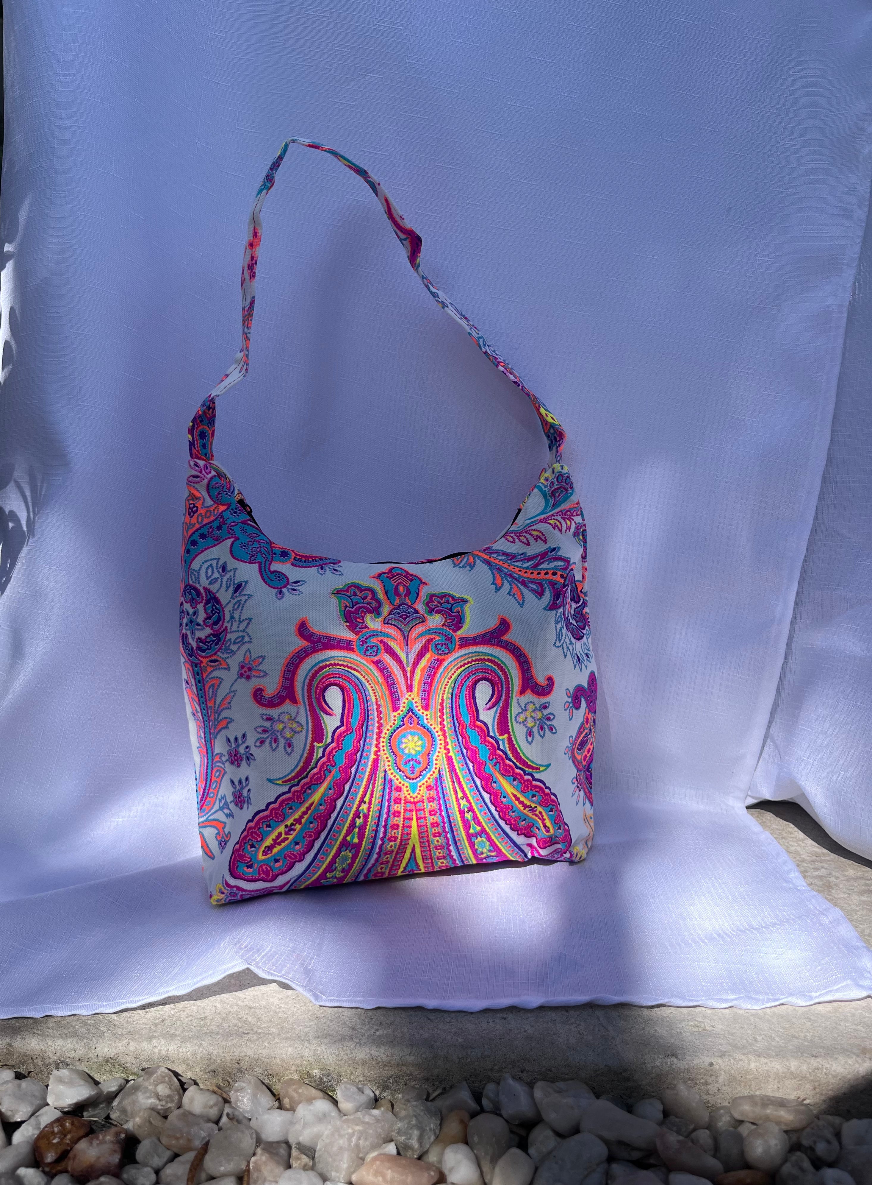 Waterproof Screen Print Shoulder Bag
