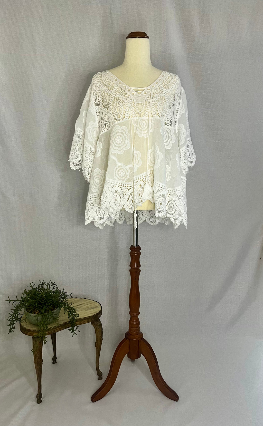 Mary crochet top